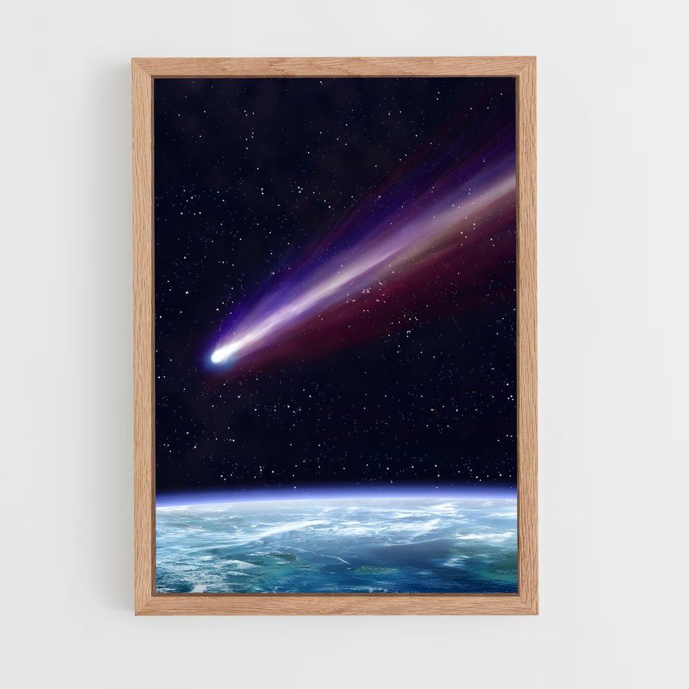 Poster Comète Céleste (vue 4)